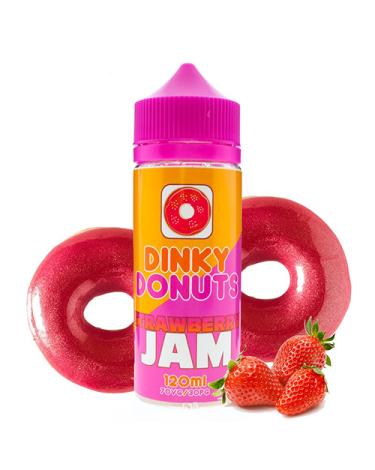 ▷ Strawberry Jam 100ml + 2 Nicokit Gratis - Dinky Donuts 【120ml】