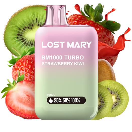Strawberry Kiwi BM1000 Turbo Lost Mary by ElfBar 20mg