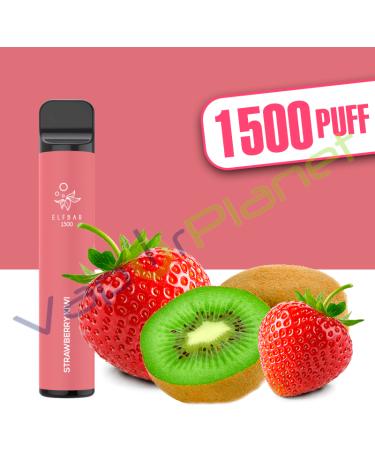 STRAWBERRY KIWI Elf Bar 1500 4,8ml Pod System - Desechable - SIN NICOTINA