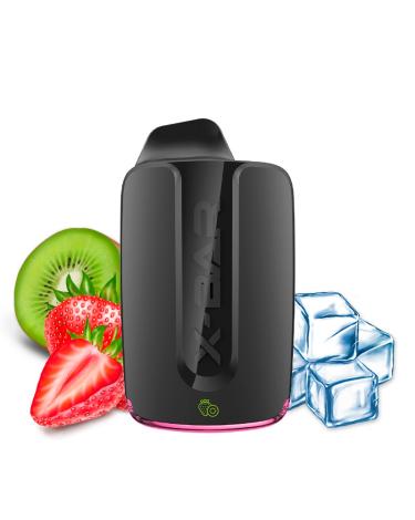 Strawberry Kiwi Ice X-Bar - BOX - 4000 Puffs - POD Desechable SIN NICOTINA