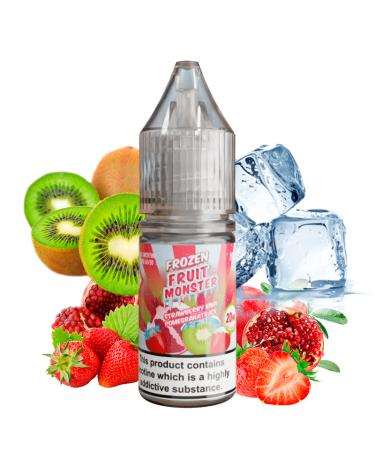 Strawberry Kiwi Pomegranate ICE 20mg 10ml Nic Salts - Frozen Fruit by Monster Vape Labs