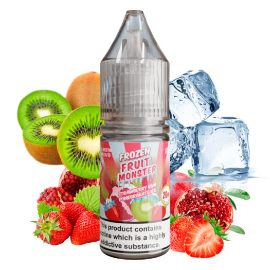 Strawberry Kiwi Pomegranate ICE 20mg 10ml Nic Salts - Frozen Fruit by Monster Vape Labs