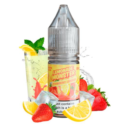Strawberry Lemonade 20mg 10ml Nic Salts - Monster Vape Labs