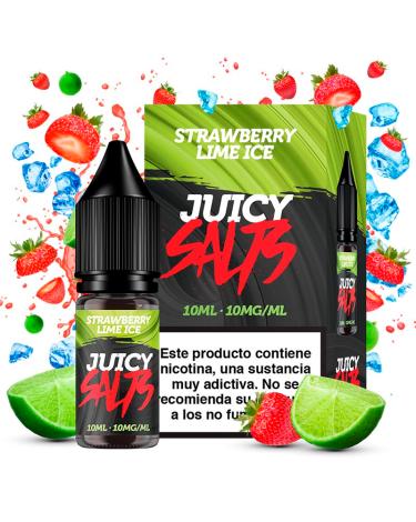 Strawberry Lime Ice 10ml - Juicy Salts