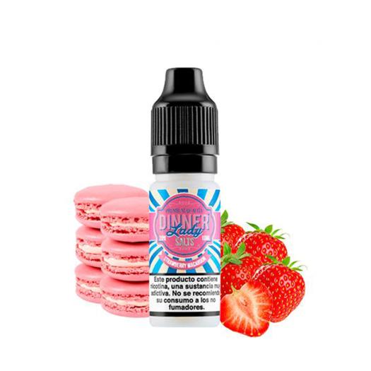STRAWBERRY MACAROON - DINNER LADY SALT - Líquido con SALES DE NICOTINA STRAWBERRY MACAROON - DINNER LADY SALT - Líquido con SALES DE NICOTINA