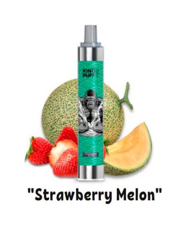 STRAWBERRY MELON 4000 PUFFS - SIN NICOTINA - KING PUFF