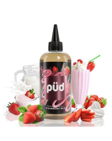 STRAWBERRY MILK 0mg 200ml + 4 Nicokits Gratis - Püd by Joe's Juice