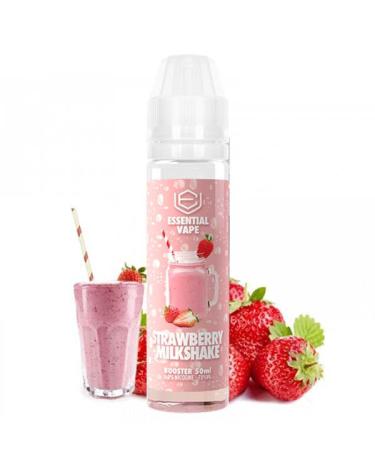 Strawberry Milkshake - ESSENTIAL VAPE - 50 ML + 10 ml Nicokit Gratis