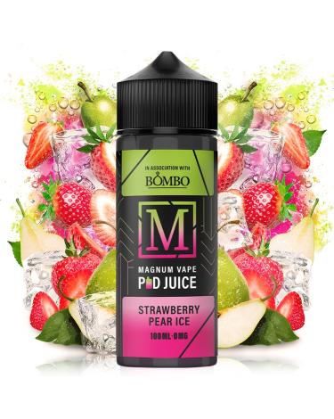 Strawberry Pear Ice 100ml + Nicokits Gratis - Magnum Vape Pod Juice