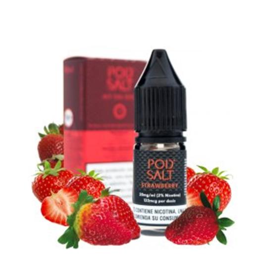 STRAWBERRY - POD SALT 10 ml - Líquido con SALES DE NICOTINA