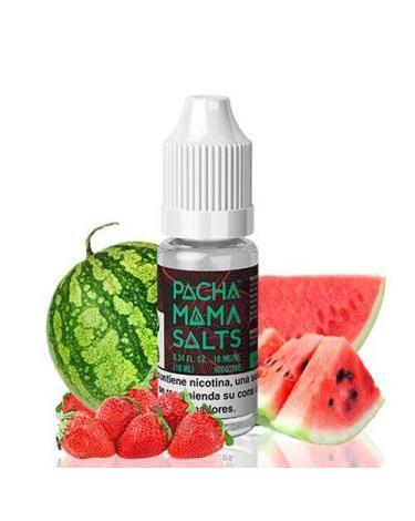 Strawberry Watermelon 20mg 10ml Pachamama Salts - Líquido con SALES DE NICOTINA