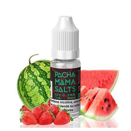 Strawberry Watermelon 20mg 10ml Pachamama Salts - Líquido con SALES DE NICOTINA