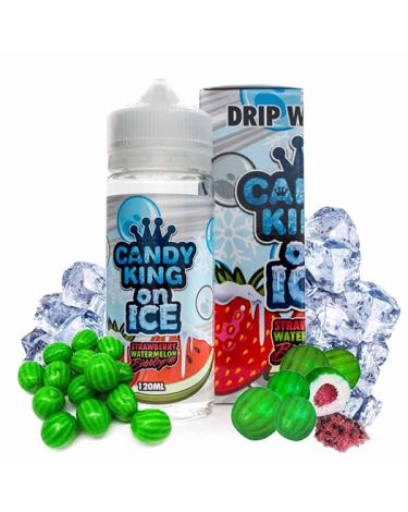 STRAWBERRY WATERMELON B ON ICE- Candy King – 100 ml