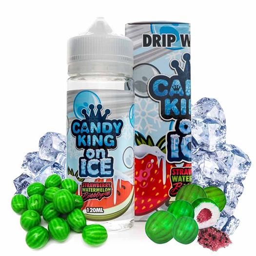 STRAWBERRY WATERMELON B ON ICE- Candy King – 100 ml