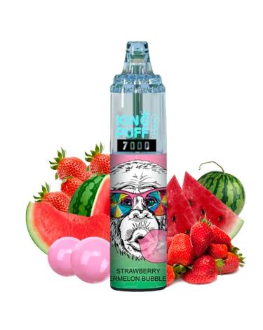 Strawberry Watermelon BubbleGum 7000 puffs - KING PUFF v2 - SIN NICOTINA