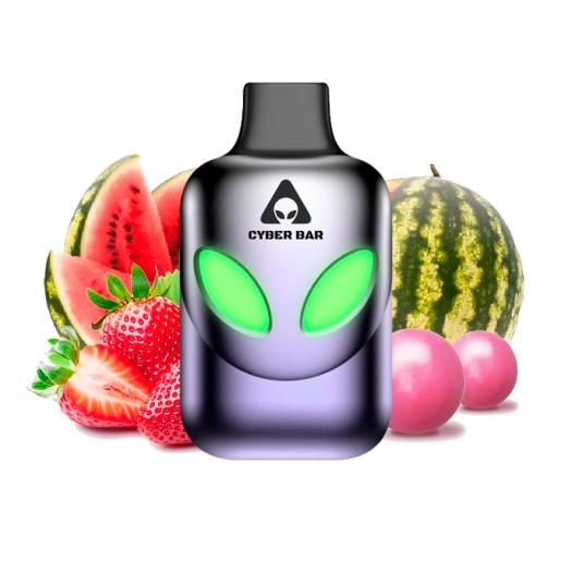 Strawberry Watermelon Bubblegum - Desechable Cyber Bar AL600 20mg