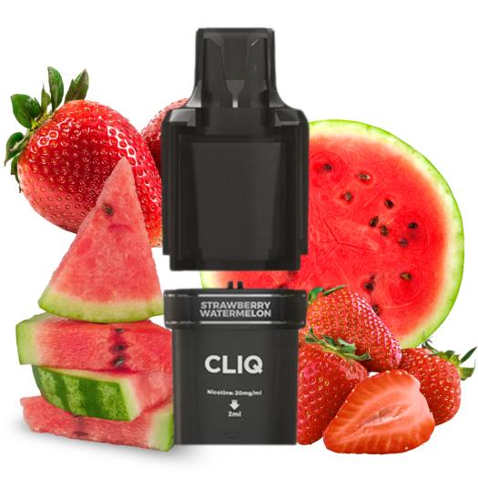 STRAWBERRY WATERMELON ICE Cliq 15000 Puff - Cartucho 2+10ml 20mg
