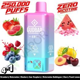 STRAWBERRY WATERMELON Desechable 4in1 | 250.000 Puff | GUDBAR V2 (SIN NICOTINA)