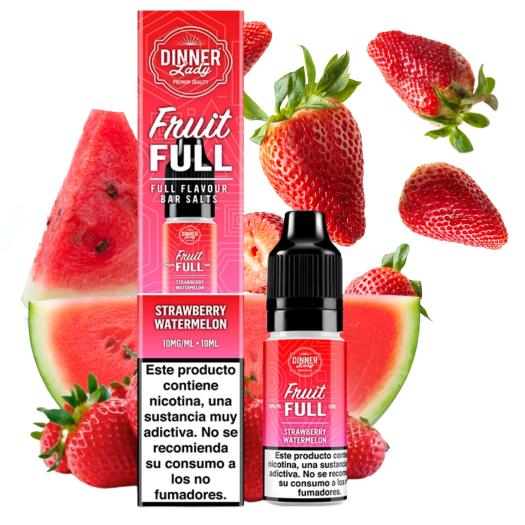 Strawberry Watermelon Dinner Lady Salts Fruit Full 10ml