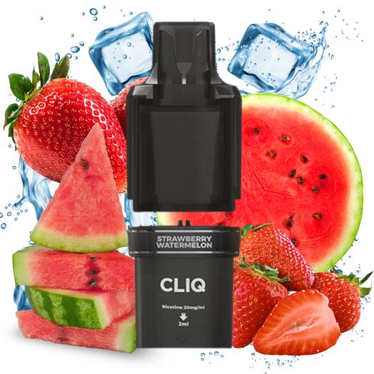 STRAWBERRY WATERMELON ICE Cliq 15000 Puff - Cartucho 2+10ml 20mg