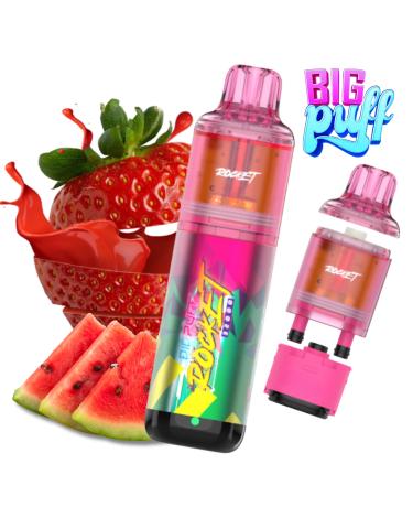 Strawberry Watermelon Rocket 32000 Puff | 2ml + 10ml + 10ml | Big Puff