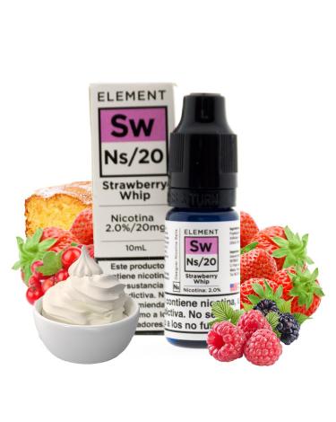 STRAWBERRY WHIP 10ml - ELEMENT SALES DE NICOTINA