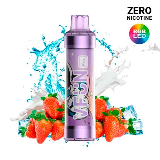 Strawberry Yogurt 8ml SIN NICOTINA Vfun Pro Pod Desechable *3000puffs*