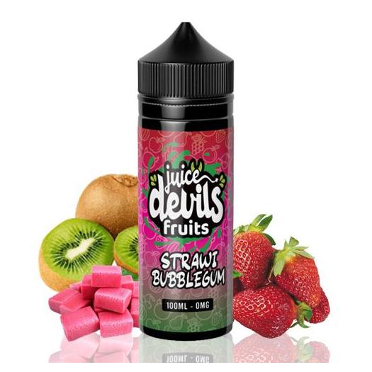 Strawi Bubblegum Fruits By Juice Devils 100ml + Nicokit Gratis