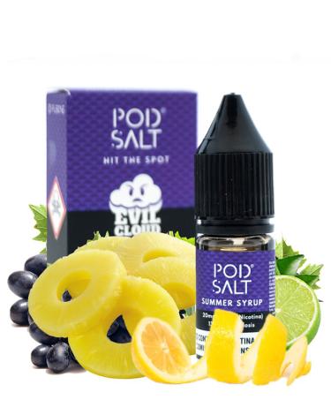 SUMMER SYRUP - POD SALT 10 ml - Líquido con SALES DE NICOTINA