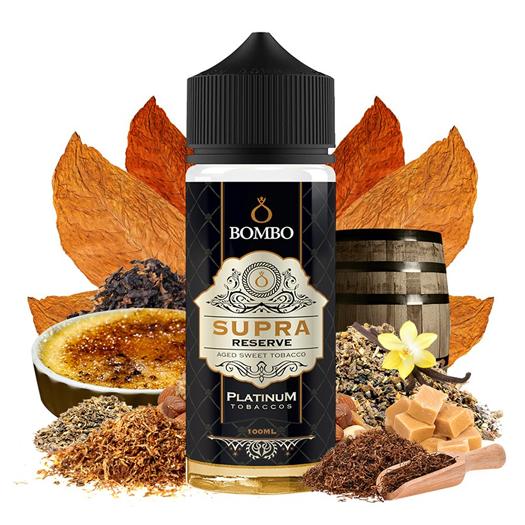 Supra Reserve 100ml + Nicokit gratis - Platinum Tobaccos by Bombo Supra Reserve 100ml + Nicokit gratis - Platinum Tobaccos by Bombo