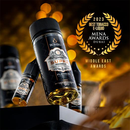 Supra Reserve 100ml + Nicokit gratis - Platinum Tobaccos by Bombo Supra Reserve 100ml + Nicokit gratis - Platinum Tobaccos by Bombo