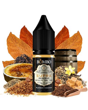 Supra Reserve 10ml - Nic Salts Platinum Tobaccos by Bombo – SALES DE NICOTINA
