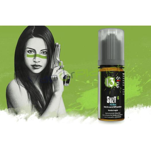 SUZY 6 13 Sins 10ml ✭ Líquidos para Vapear Made in UK