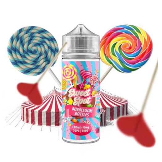 Sweet Spot BUBBLEGUM BOTTLES 100ml - Sweet Spot 100 ml