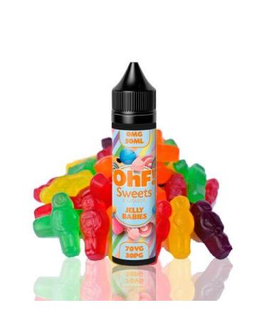 Sweets Jelly Babies 50ml + Nicokits gratis - OhFruits E-Liquids