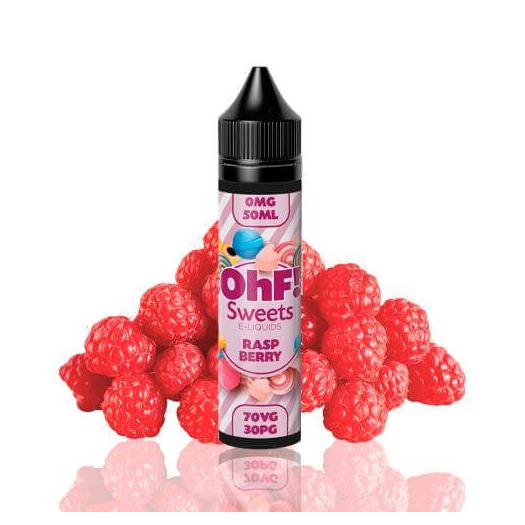 Sweets Raspberry 50ml + Nicokits gratis - OhFruits E-Liquids