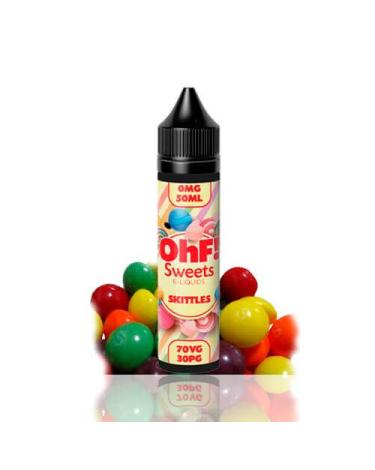 Sweets Skittles 50ml + Nicokits gratis - OhFruits E-Liquids
