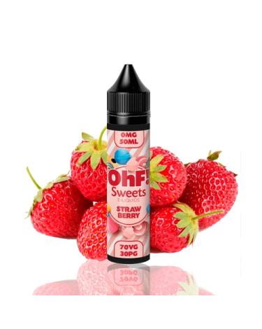 Sweets Strawberry 50ml + Nicokits gratis - OhFruits E-Liquids
