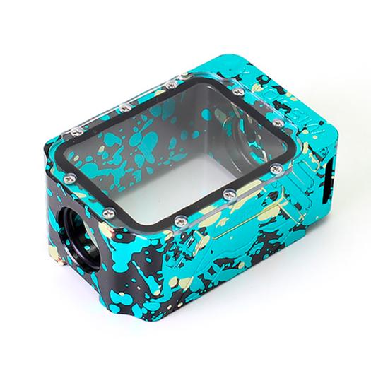 SXK Boro Tank estilo Mission Spacepod (Aluminio) GREEN BLACK