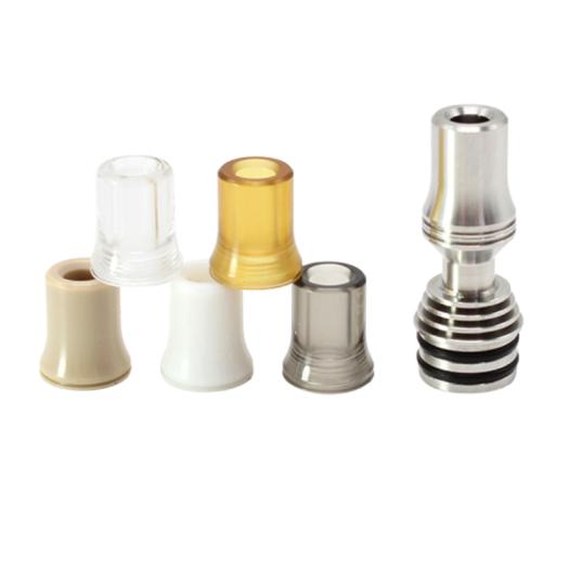 SXK Drip Tip estilo Tombogiri baby MTL Driptips Set (6 in 1) para Billet / Boro AIO Box Mod