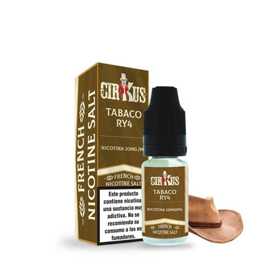 TABACO RY4 - Cirkus Salt 10 ml - 20 mg - Líquido con SALES DE NICOTINA