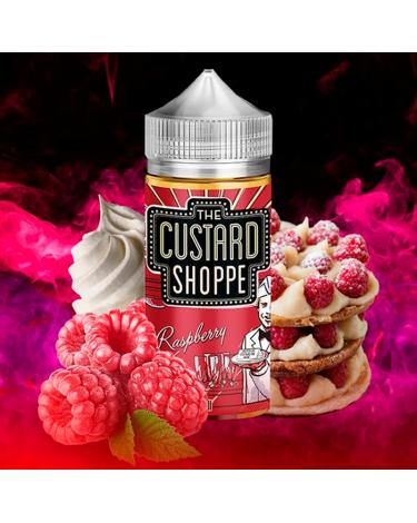 The Custard Shoppe Raspberry 100ml + Nicokits Gratis ✅