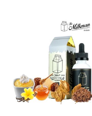The Milkman E-Liquids - Heritage Gold 50ml + Nicokits Gratis