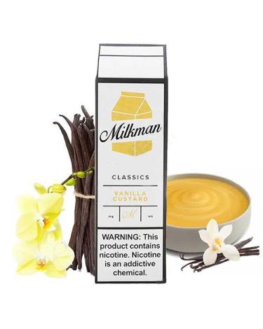 The Milkman E-Liquids - Vanilla Custard 50ml + Nicokits Gratis