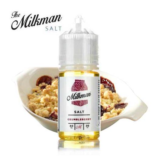 THE MILKMAN SALT – Crumbleberry 10 ml – 10mg y 20mg – Líquido con SALES DE NICOTINA