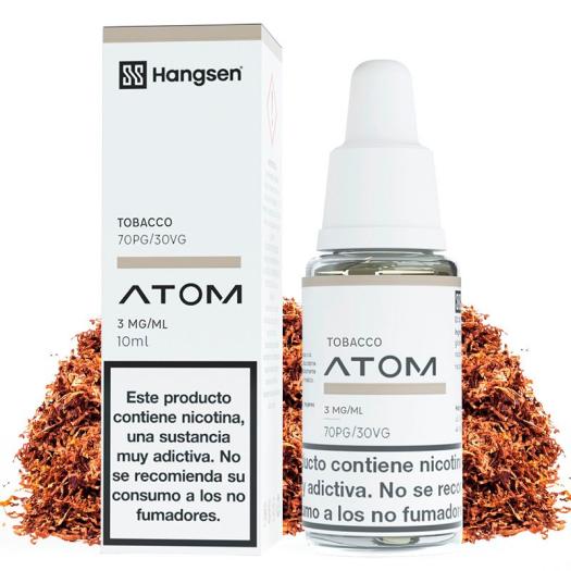 Tobacco 10ml - Hangsen Atom - Caja de 10 Unidades