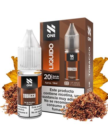 Tobacco 10ml – Líquido con SALES DE NICOTINA 20mg - N-One