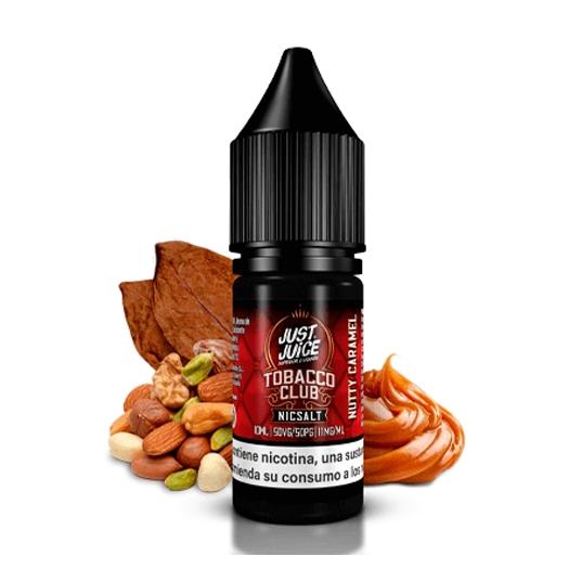 TOBACCO CLUB NUTTY CARAMEL - JUST JUICE SALT 10 ml TOBACCO CLUB NUTTY CARAMEL - JUST JUICE SALT 10 ml