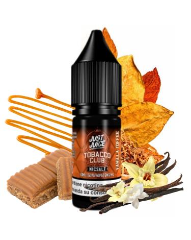 TOBACCO CLUB VANILLA TOFFEE - JUST JUICE SALT 10 ml