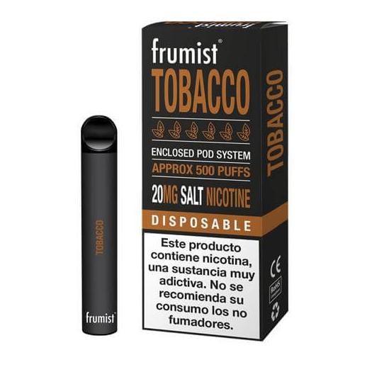 TOBACCO Desechable - Líquido con Sales de Nicotina 10ml – 20mg – Frumist